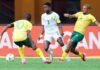 Le Syli Local s’incline face aux Bafana Bafana : une défaite amère avant l’Algérie.